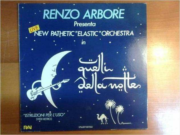 33 giri Renzo Arbore -Quelli della Notte- 1989 -