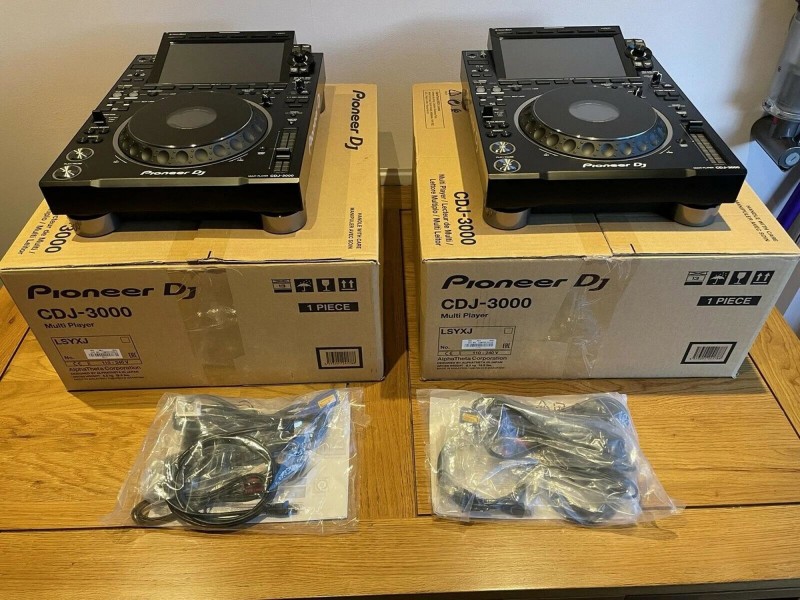 AlphaTheta XDJ-AZ, AlphaTheta OMNIS-DUO, Pioneer  OPUS-QUAD, Pioneer  XDJ-RX3, Pioneer XDJ-XZ,  DDJ-FLX10,  Pioneer DDJ-REV7, Pioneer CDJ-3000, Pioneer DJM-A9, AlphaTheta Euphonia , Pioneer CDJ-2000NXS2, Pioneer DJM-900NXS2, Pioneer DJM-V10-LF