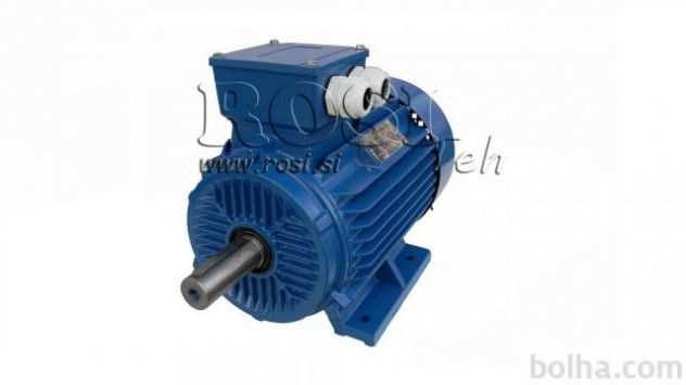 3kW-MOTORE ELETTRICO MS100L2-41420giri 3fasi gambe-B3