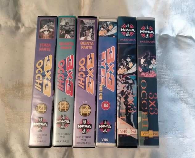 3X3 OCCHI - MANGA -VHS - USATI