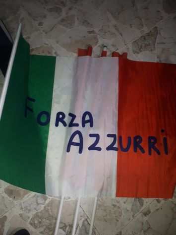 4 Bandiere Italia Forza Azzurri