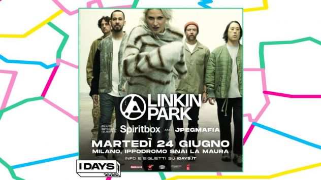 4 biglietti GOLD CIRCLE concerto LINKIN PARK Milano 24.06.2025