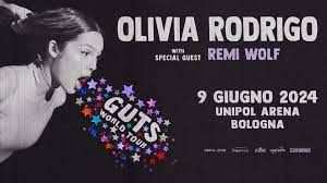 4 biglietti PARTERRE concerto OLIVIA RODRIGO Bologna 9-06-2024