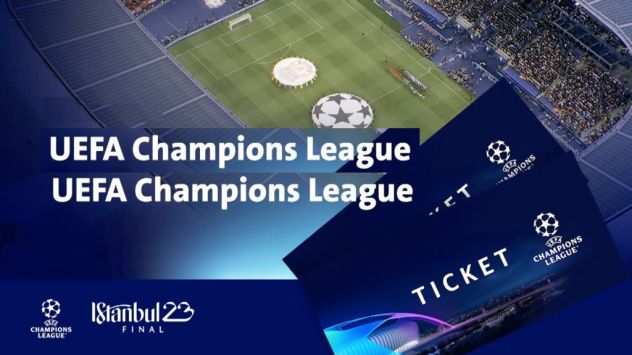 4 biglietti per la Finale della Champions League a Istanbul