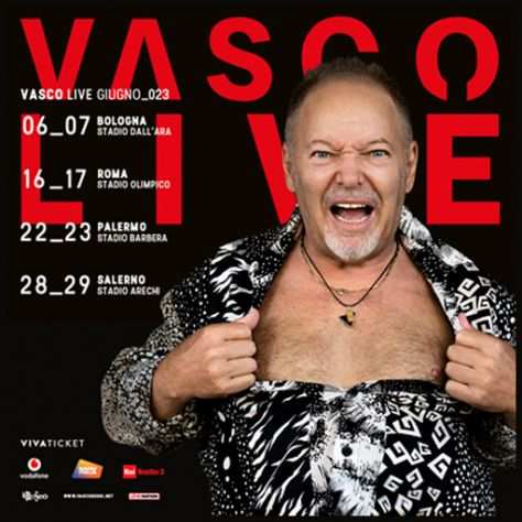 4 biglietti prato VASCO LIVE PALERMO 23 Giugno