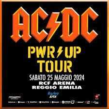 4 biglietti RED ZONE concerto ACDC Reggio Emilia 25052024