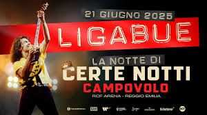 4 biglietti RED ZONE concerto LIGABUE Campovolo 21.06.2025