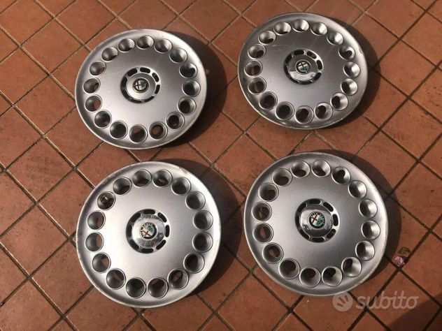 4 Copricerchi coppa ruota Alfa Romeo 156