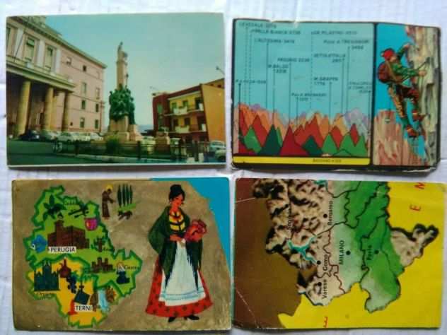 4 figurine da collezione TUTTA ITALIA anno 1966