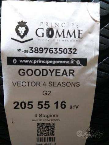 4 GOMME 205 55 16 GOODYEAR A4880