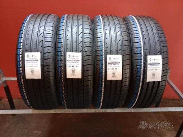 4 gomme 215 55 18 continental a2453