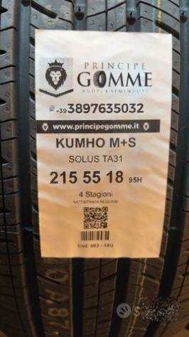 4 gomme 215 55 18 KUMHO A883