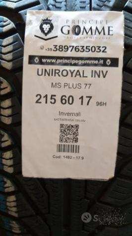 4 gomme 215 60 17 UNIROYAL A1482