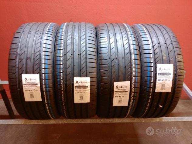4 gomme 225 45 17 continental a2669