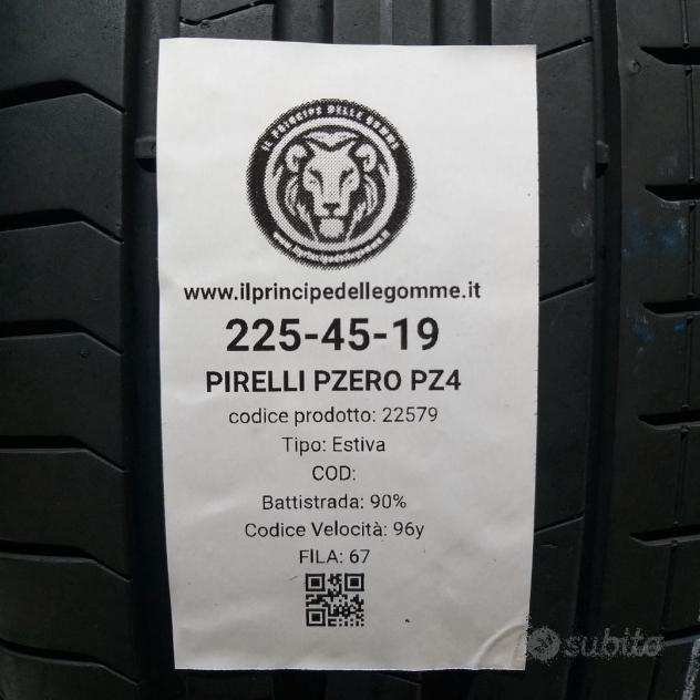 4 GOMME 225 45 19 PIRELLI A22579