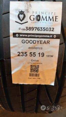 4 gomme 235 55 19 goodyear a589