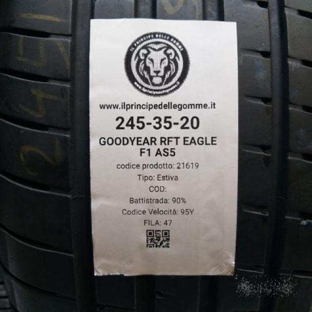 4 GOMME 245 35 20 GOODYEAR RFT A21619