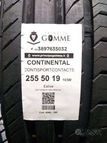 4 gomme 255 50 19 continental a4046