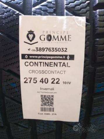 4 GOMME 275 40 22 CONTINENTAL A5389