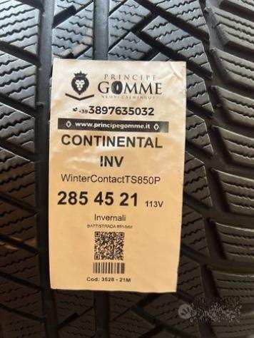 4 gomme 285 45 21 continental inv a3528