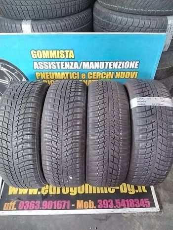 4 GOMME USATE BRIDGESTONE 205 55 17 95H INVERNALI