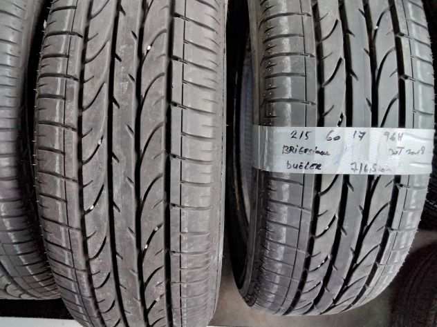 4 GOMME USATE BRIDGESTONE 215 60 17 96H ESTIVE