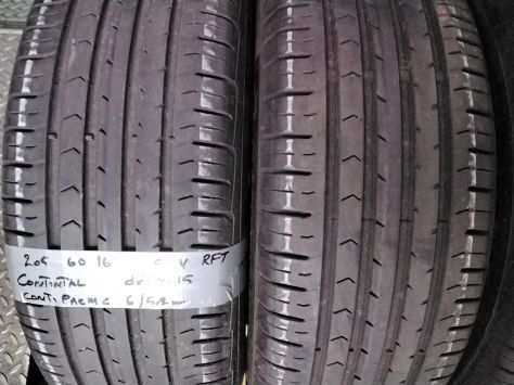 4 gomme usate continental 205 60 16 92v rft estive