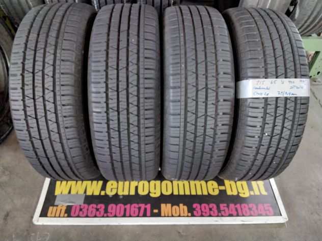 4 gomme usate continental 215 65 16 98h 4stagioni