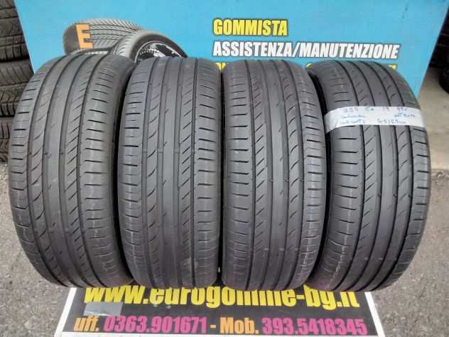 4 gomme usate continental 235 45 17 99v estive
