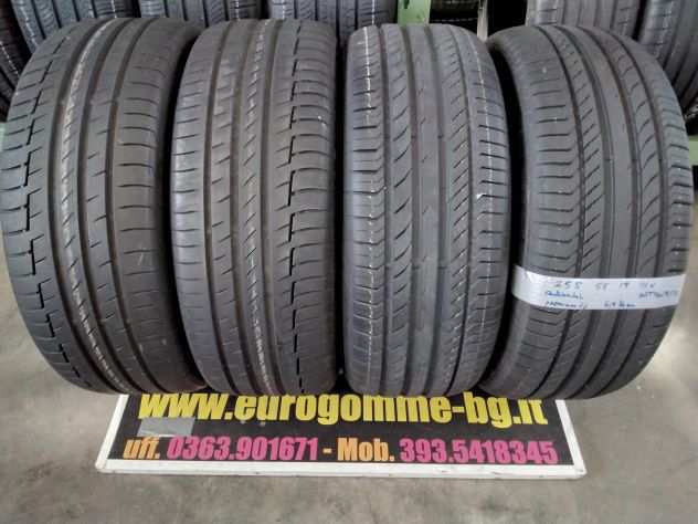4 gomme usate continental 255 55 19 111v estive