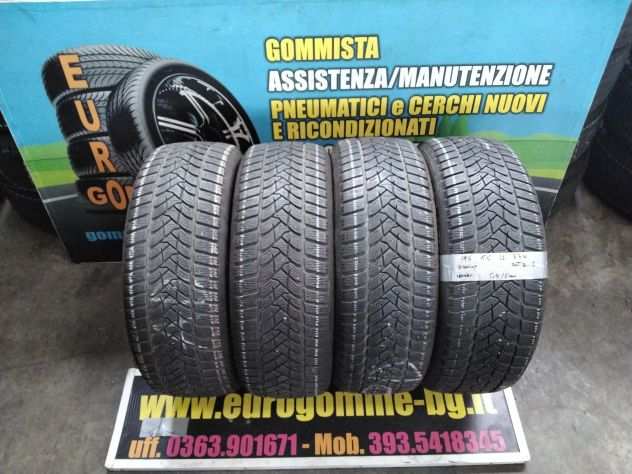 4 gomme usate dunlop 195 55 16 87h invernali