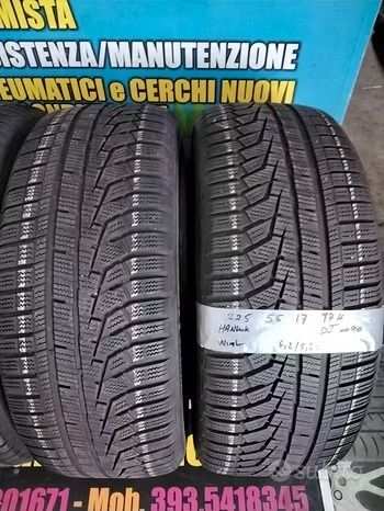 4 GOMME USATE HANKOOK 225 55 17 97H INVERNALI