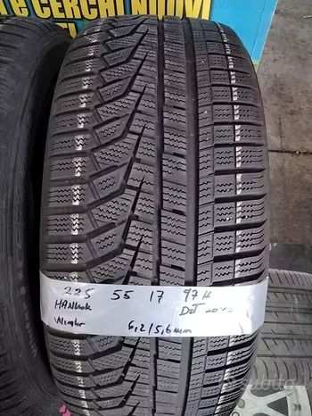 4 GOMME USATE HANKOOK 225 55 17 97H INVERNALI