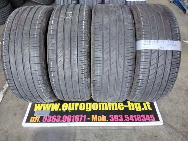 4 gomme usate hankook 245 45 19 98w estive