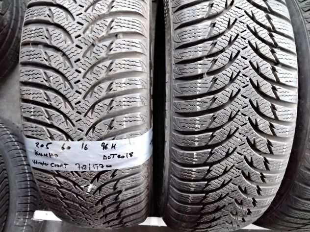 4 GOMME USATE KUMHO 205 60 96H INVERNALI