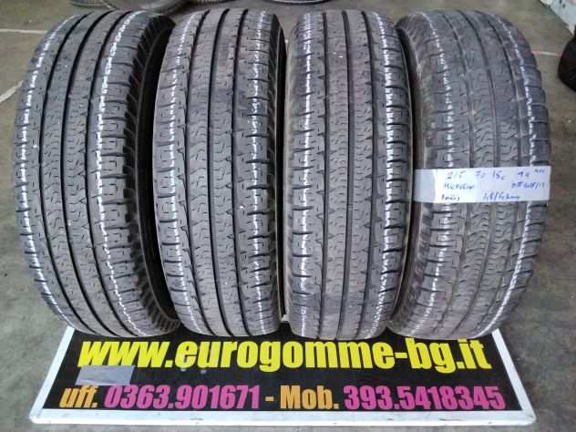 4 gomme usate michelin 215 70 15c 109q estive