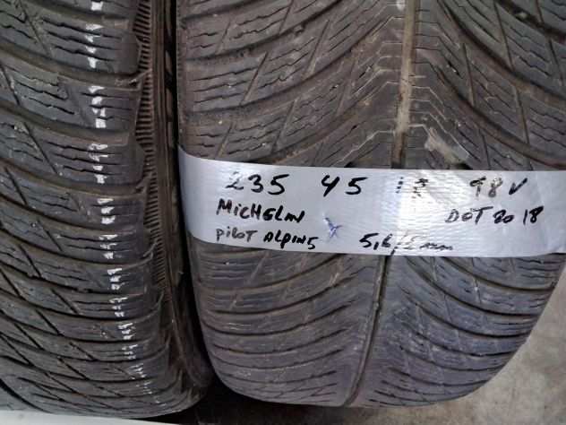 4 GOMME USATE MICHELIN 235 45 18 98V INVERNALI