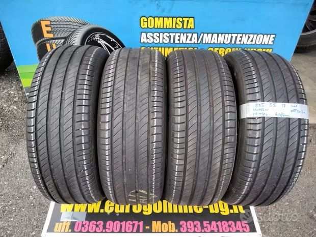 4 gomme usate michelin 235 55 18 100v estive