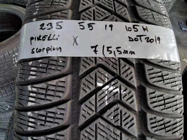 4 GOMME USATE PIRELLI 235 55 19 105H