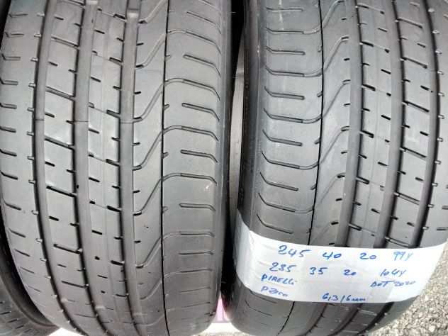 4 gomme usate pirelli 245 40285 35 20 99104y estive