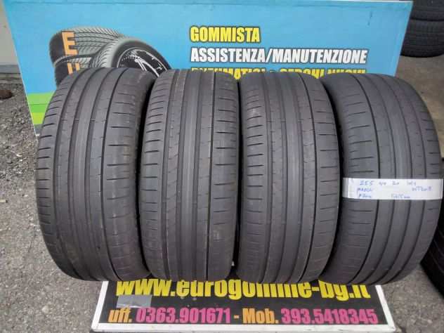 4 gomme usate pirelli 255 40 20 101y estive