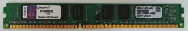 4 MODULI MEMORIA SDRAM DIMM 2GB DDR3 240-Pin 1333MHz