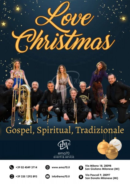 CHRISTMAS GOSPEL CONCERTI DI NATALE -MUSICHE DI NATALE - SACRI CLASSICI - CORI GOSPEL - PER PIAZZE - LUOGHI SACRI - TEATRI - SALE DA CONCERTO - PER EVENTI PRIVATI - EVENTI PUBBLICI - EVENTI AZIENDALI