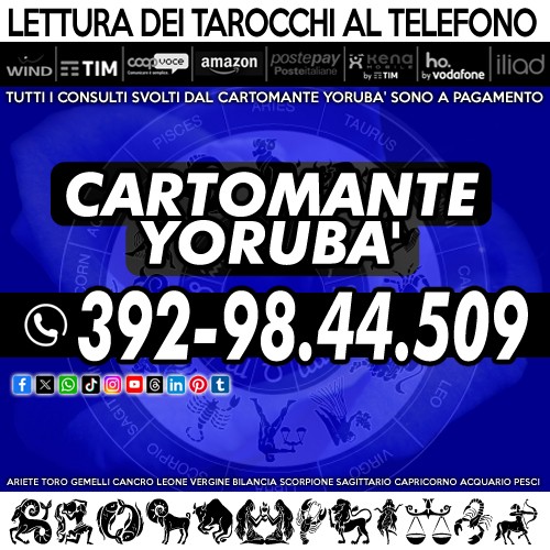 Se vuoi conoscere il tuo futuro contatta il Cartomante Yorubà