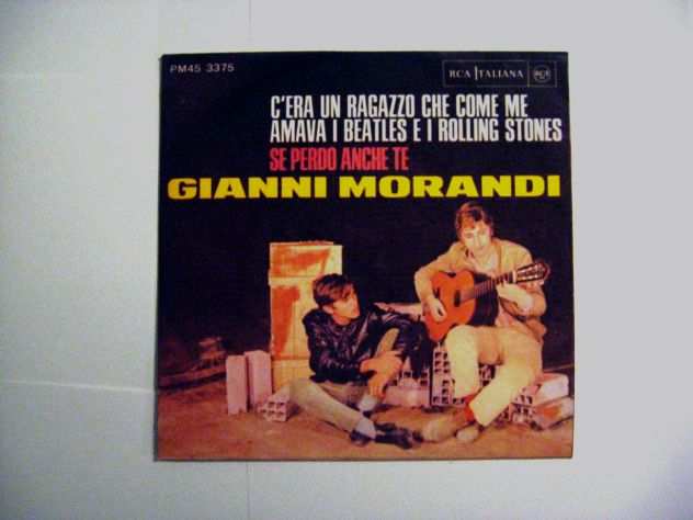 45 giri del 1966-G.Morandi-C era un ragazzo che come me...