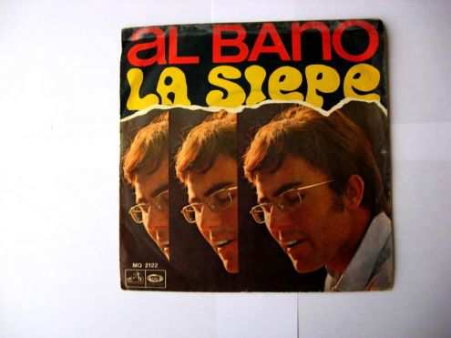 45 giri del 1968-Al Bano-la siepe