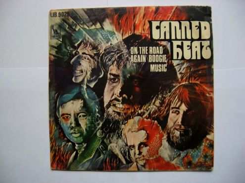 45 giri del 1968-Canned Heat-On the road again