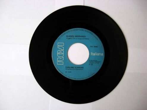 45 giri del 1969-Gianni Morandi-Parlami d amore