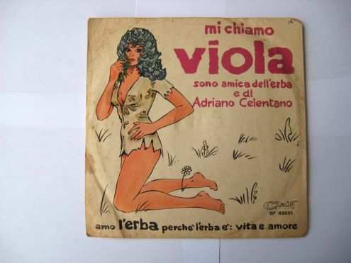 45 giri del 1970-Adriano Celentano-Viola