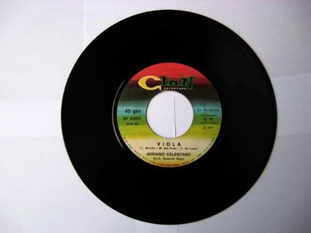 45 giri del 1970-Adriano Celentano-Viola